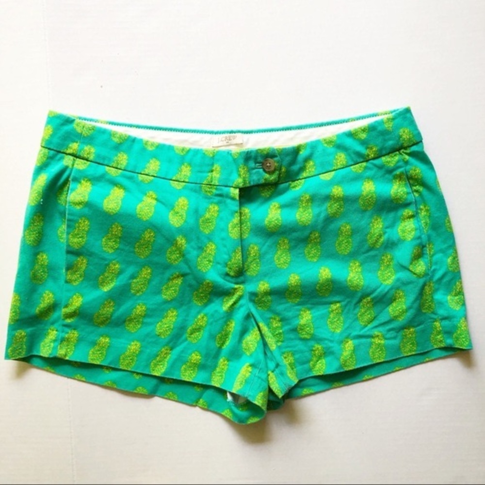 J. Crew Pineapple Shorts
